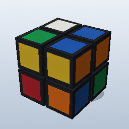 Generated cube after action 6.
